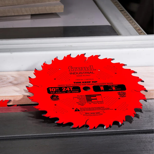 Freud 10" x 24T Thin Kerf Rip Blade