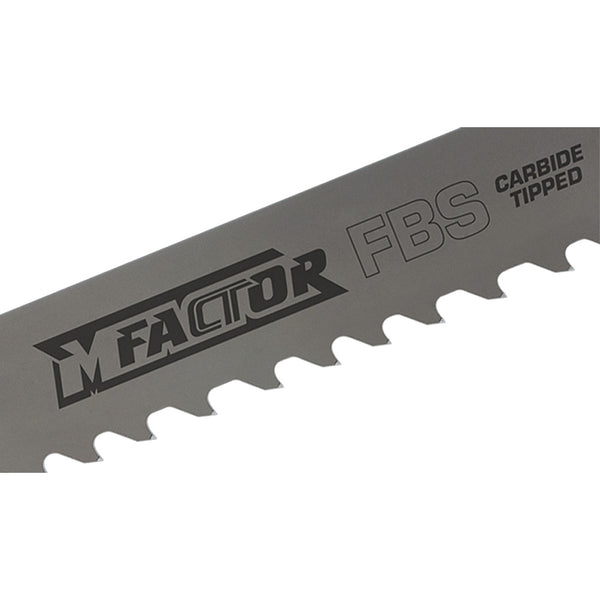MK Morse M-Factor FBS Carbide Tipped Band Saw Blades - 146" to 261"