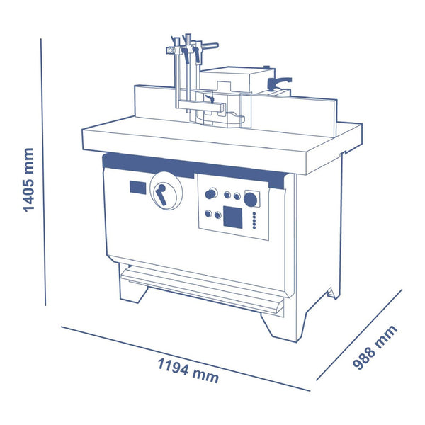 SCM Nova TF 110 Fixed Spindle Shaper