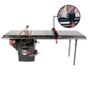 SawStop 1.75HP Professional Cabinet Saw w/52" T-Glide Advance Fence, Rails & Extension Table