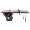 SawStop Professional 1.75HP Cabinet Saw w/52" T-Glide Advance Fence, Rails & Extension Table