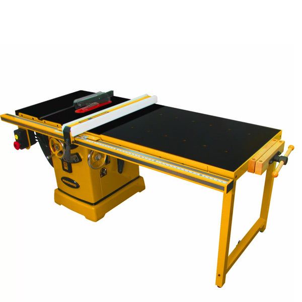 Powermatic PM2000T 10" Table Saw with ArmorGlide & Workbench Table 3hp, 1PH, 230V (50" Rip)