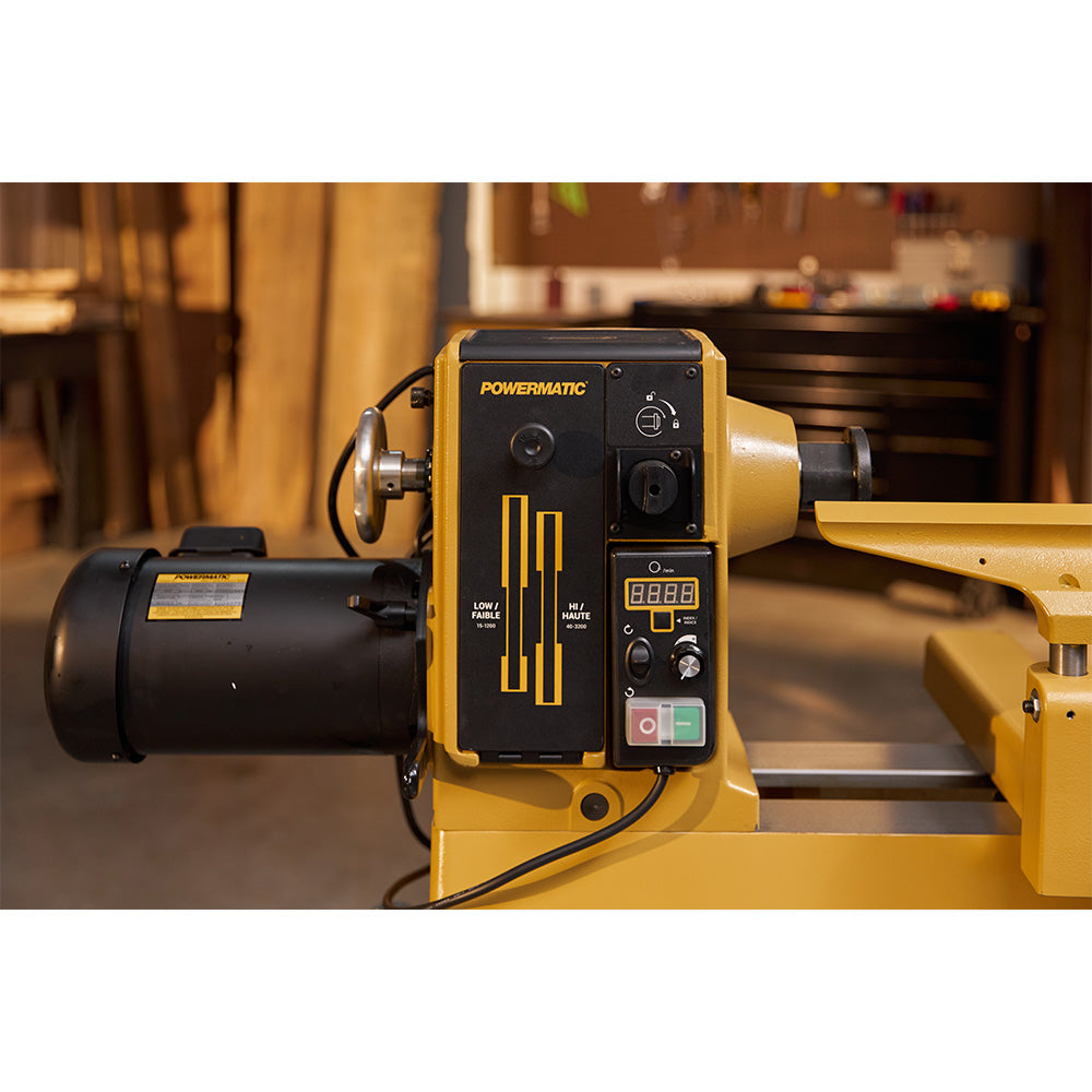 Powermatic 3520C Lathe 2hp, 3-PH, 220V