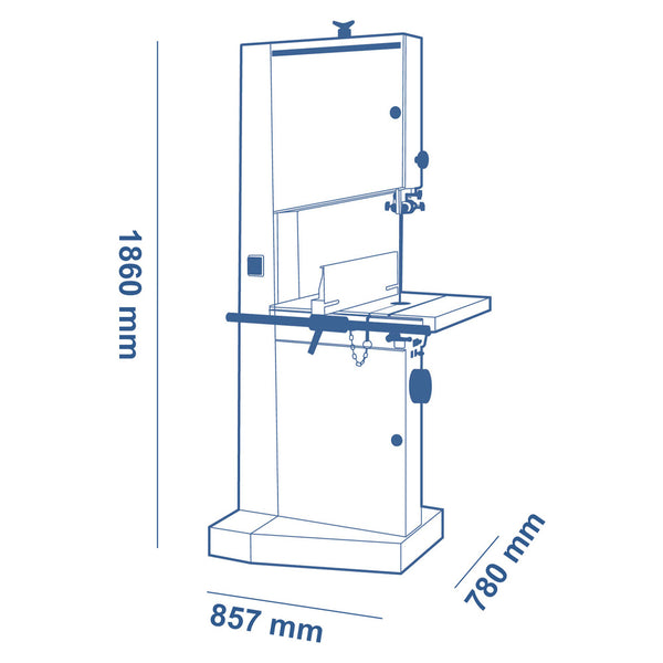 SCM Minimax S 45 N 18" Band Saw 2.5hp, 1PH, 230V