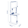 Dimensional drawing of the SCM Formula S 540P bandsaw showing 2,150mm height, 940mm width, and 790mm depth
