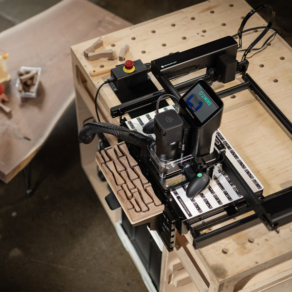 Shaper Origin + BenchPilot + Workstation + Shelf Upgrade Kit + Plate + Edge Mortising Adapter