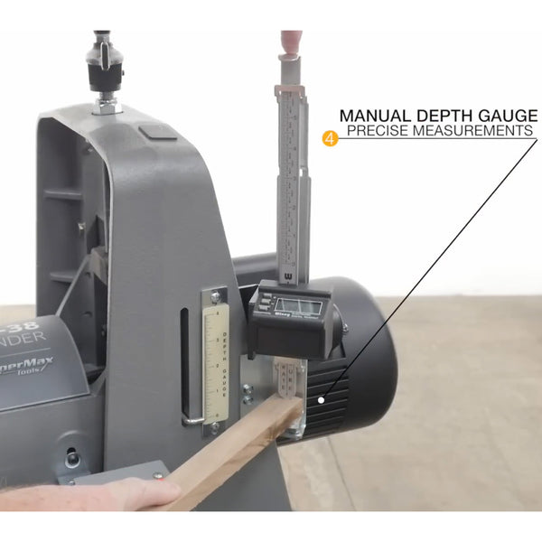 SuperMax Digital Depth Gauge for Drum Sanders
