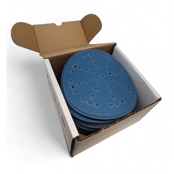 Uneeda FILMTEK 6" Hook & Loop Discs - D150 Festool Hole Pattern (100 Pack)