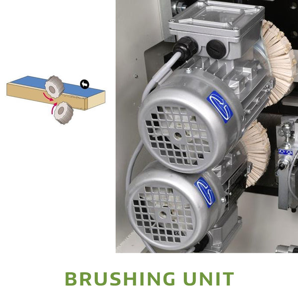 SCM Minimax ME 40ETR Automatic Edge Bander with Pre-Milling & Rounding Unit