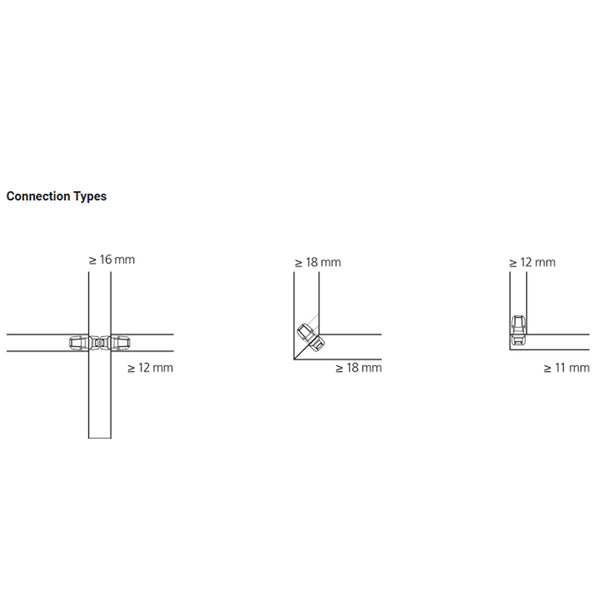 Lamello Clamex P-14/10 Flexus P-System Connectors