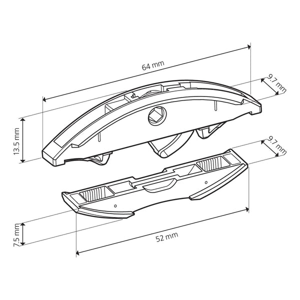 Lamello Clamex P-14/10 Flexus P-System Connectors