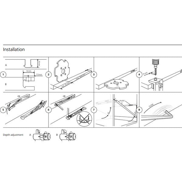 Lamello Clamex P-14/10 Flexus P-System Connectors