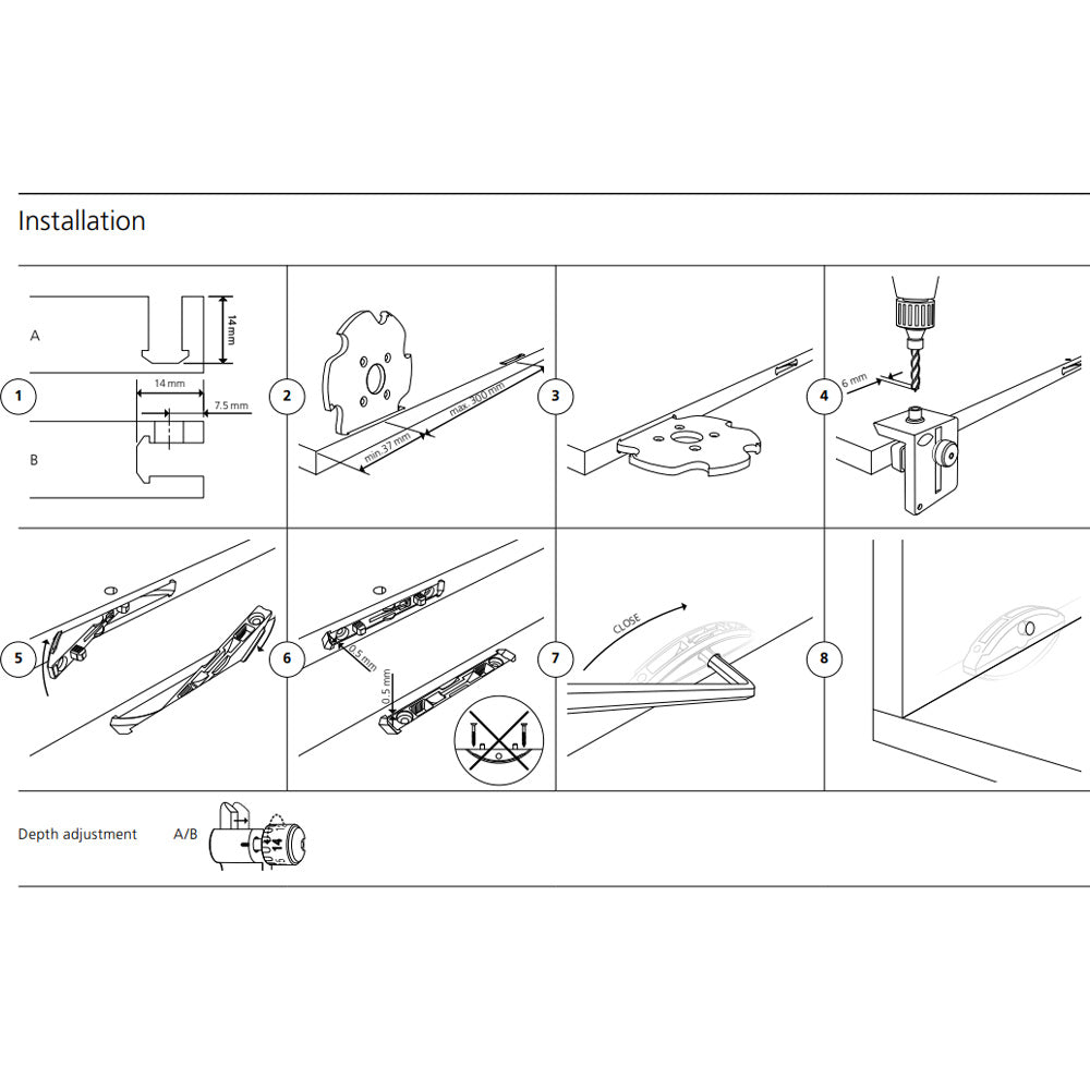 Lamello Clamex P-14 P-System Connectors