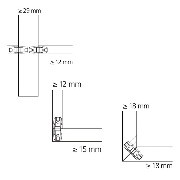 Lamello Clamex P-14 P-System Connectors