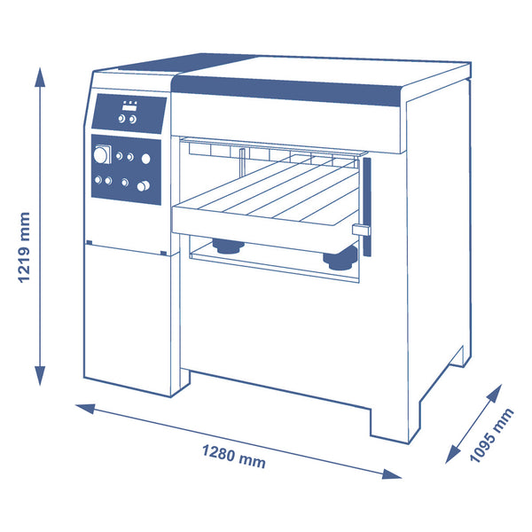 SCM Class S 630 - Tersa 24" Planer