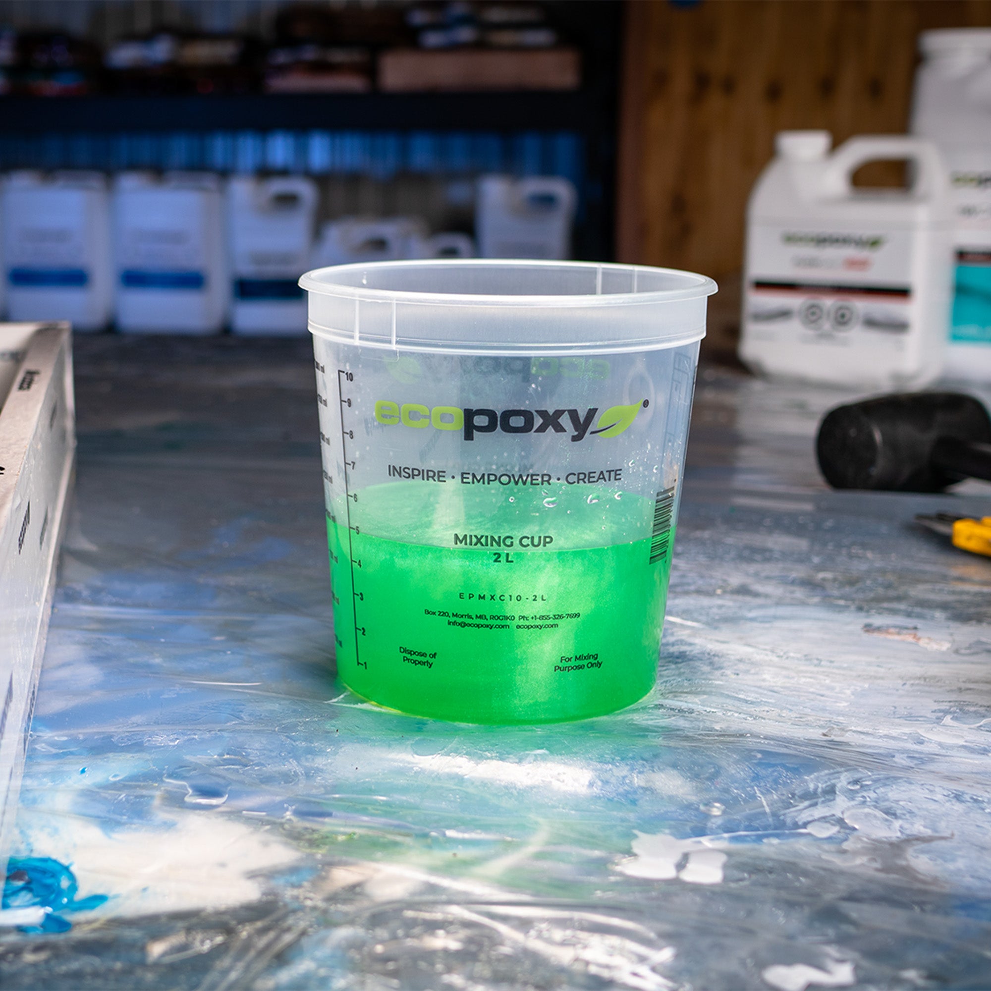 EcoPoxy Graduated Mixing Cups