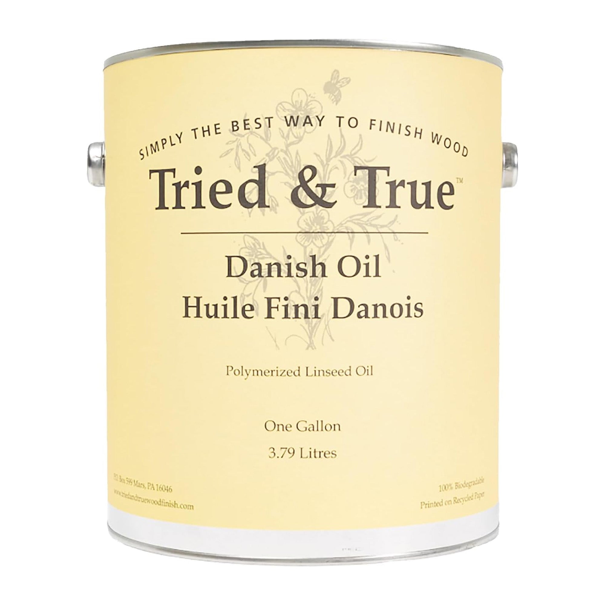 Tried & True Danish Oil - Gallon