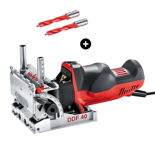 Mafell DDF 40 Duo Dowel System With Extra 5mm Drill Bits (Limited-Edition)