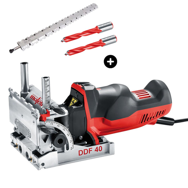 Mafell DDF 40 Duo Dowel System With Template & Extra 5mm Drill Bits (Limited-Edition)
