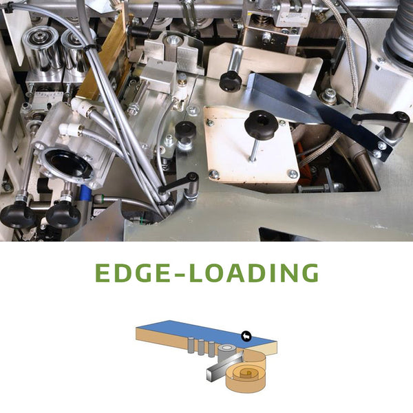 SCM Minimax ME 35ET Automatic Edgebander with Pre-Milling & Corner Radius - 1PH, 230V