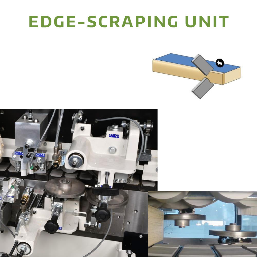 SCM Minimax ME 40ETR Automatic Edge Bander with Pre-Milling & Rounding Unit