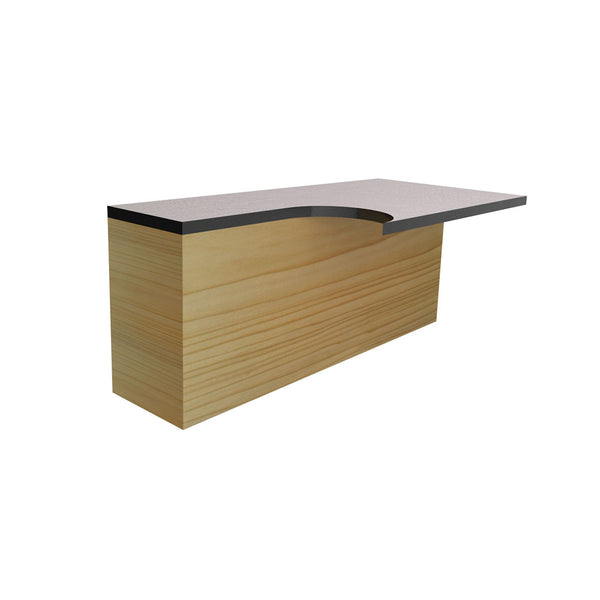 CMT 2 Flute Flush Trim Router Bit 1/2" SH, 3/4" D, 2" CL