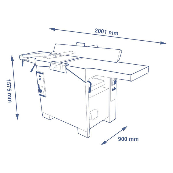 SCM Minimax FS 41E - Xylent 16" Jointer/Planer