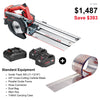 Mafell Cordless Track Saw Cross-Cutting System KSS 40 With Batteries, Charger & Flexi-Guide (Limited-Edition)