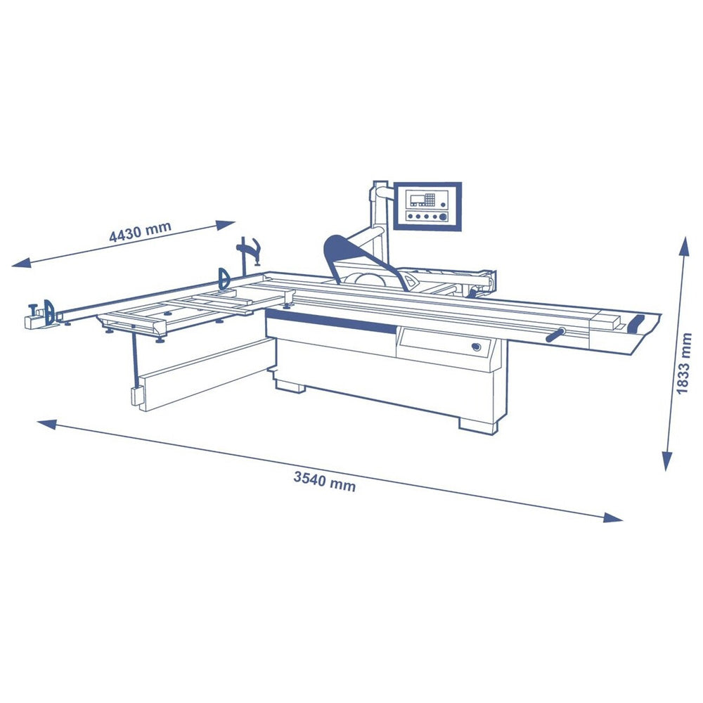 SCM L'invincibile SI X Sliding Table Saw