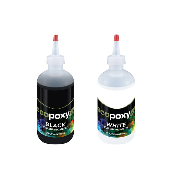 EcoPoxy Color Pigments 240 mL (White or Black)