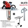 Mafell ZSX Ec/400 Chain Beam Saw 120V With Carbide Chain, Trolley & Universal Guide (Limited-Edition)