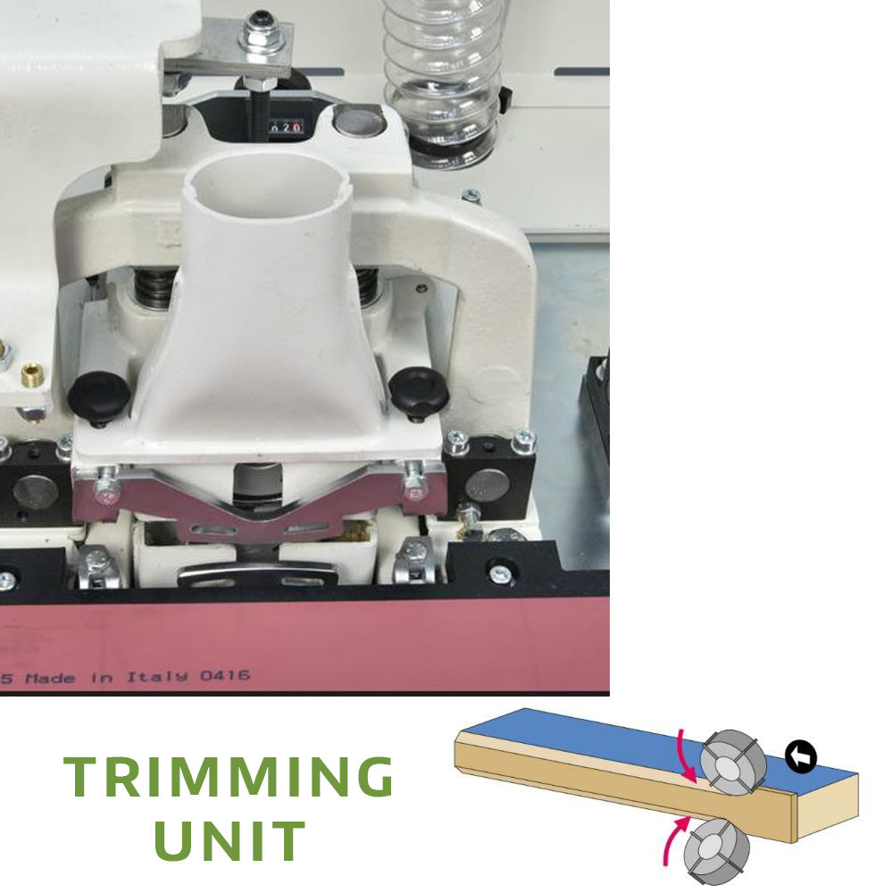 SCM Minimax ME 28ET Automatic Edgebander with Pre-Milling - 1PH, 230V