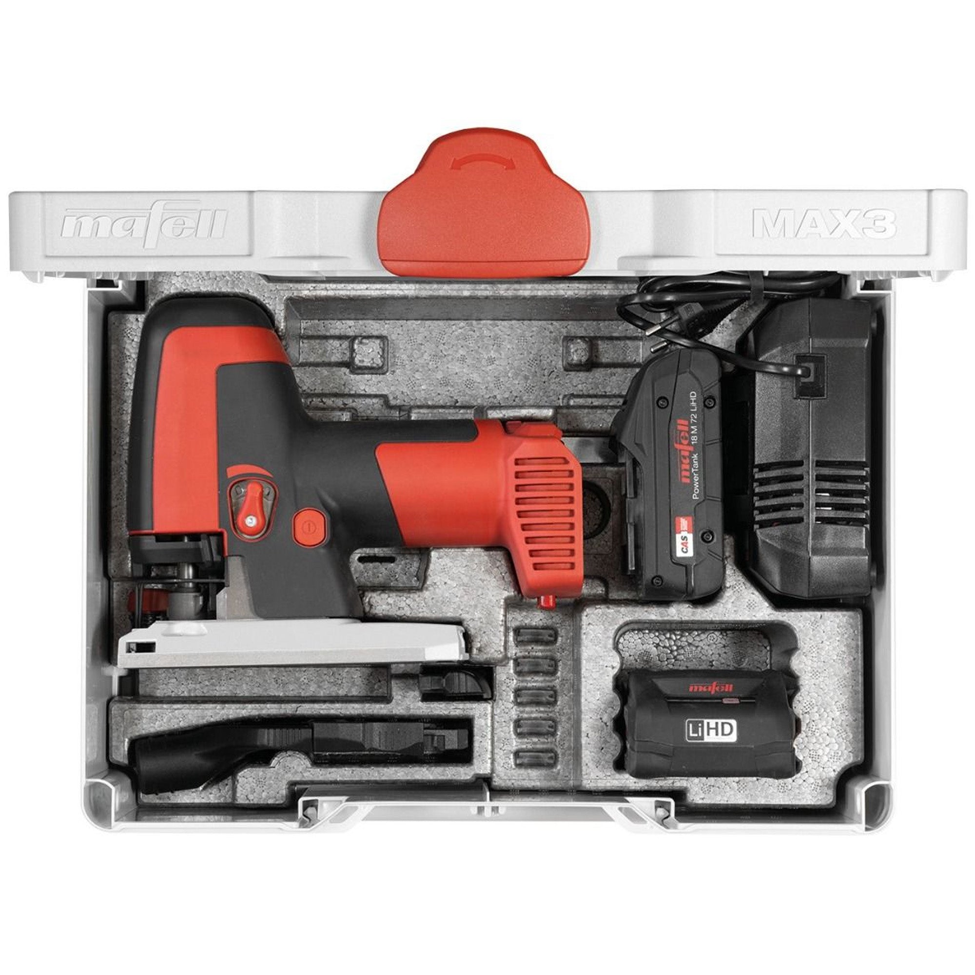 Mafell PS 2-18 Cordless Jigsaw With Batteries, Charger & Blade Set (Limited-Edition)