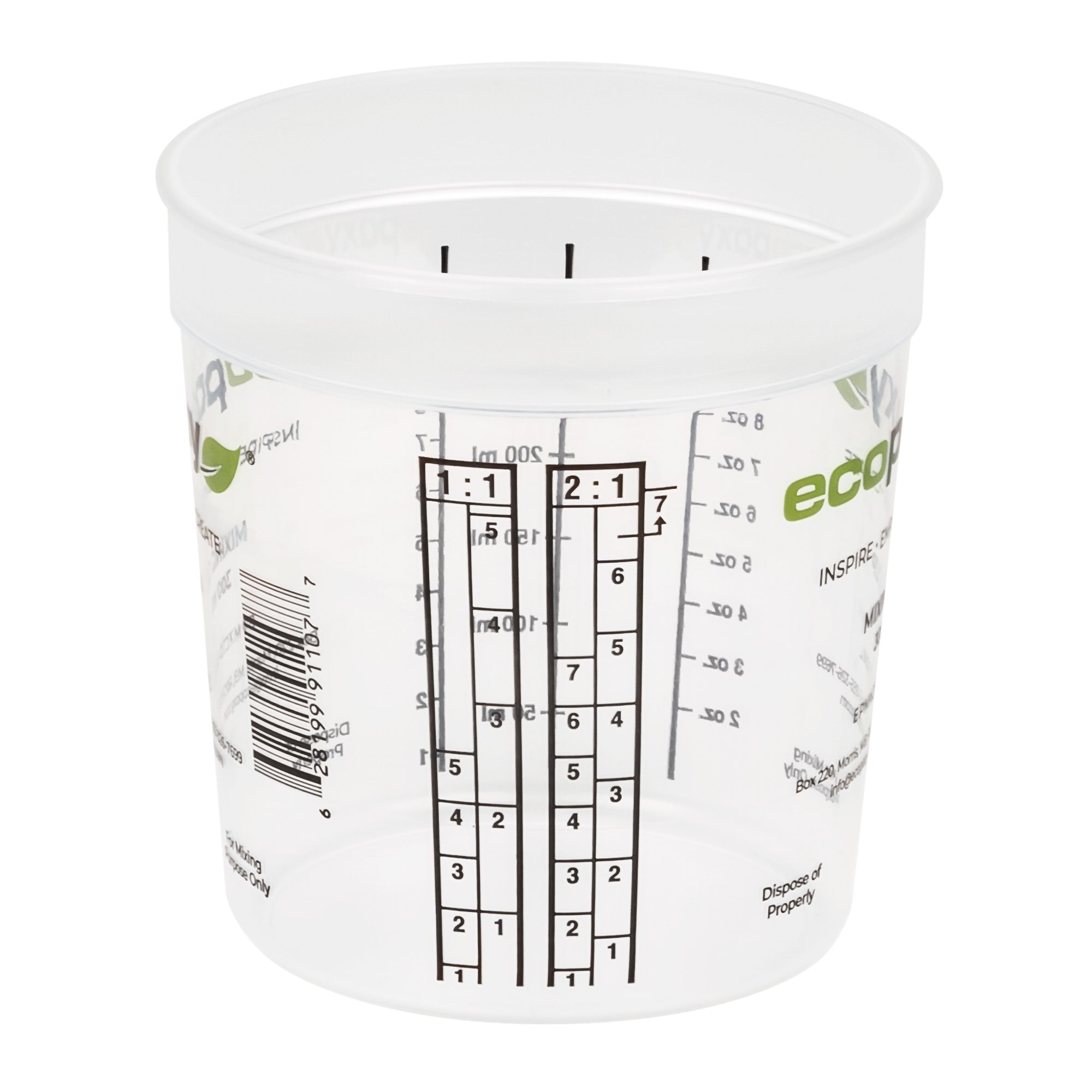 EcoPoxy Graduated Mixing Cups