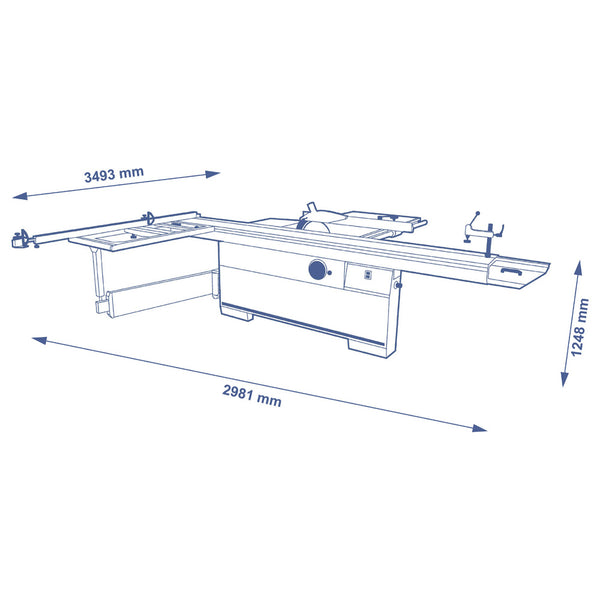 Minimax SC 4e Sliding Table Saw | Freight Included in Price