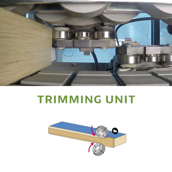 SCM Minimax ME 35ET Automatic Edgebander with Pre-Milling & Corner Radius - 1PH, 230V