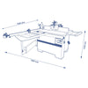 SCM Minimax TW 55es Tilting Spindle Shaper - 4.8HP, 1PH, 230V