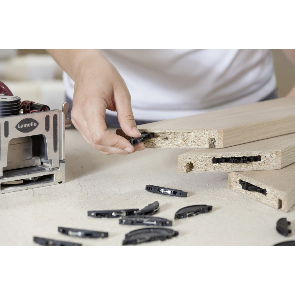 Lamello Zeta P2 Biscuit Joiner With Carbide Cutter, Drill Jig & Systainer Case