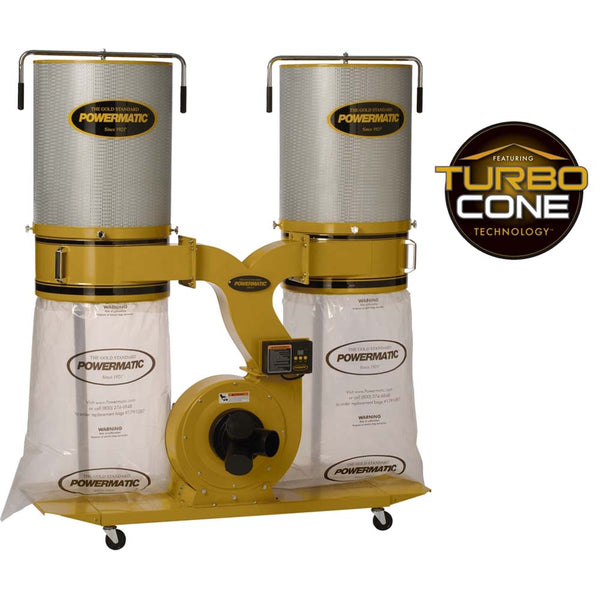 Powermatic PM1900TX-CK3 Dust Collector With 2-Micron Filter Kit