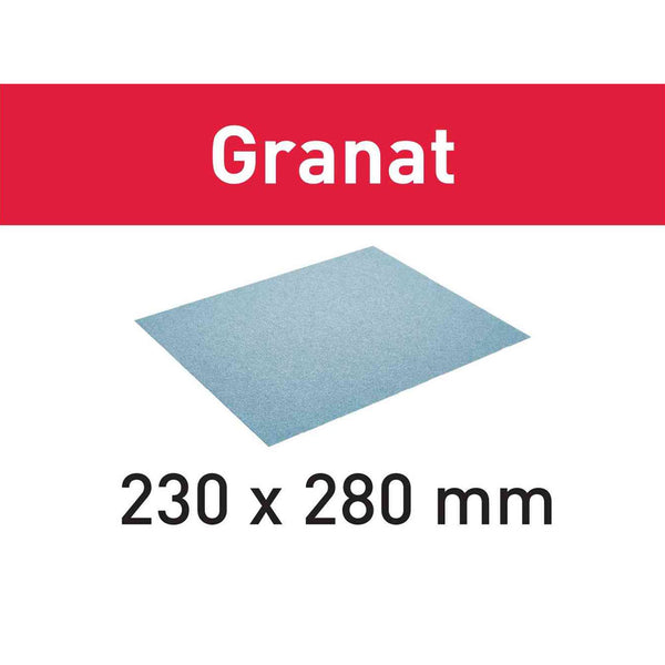 Festool Granat Sheet Abrasives 9" x 11"