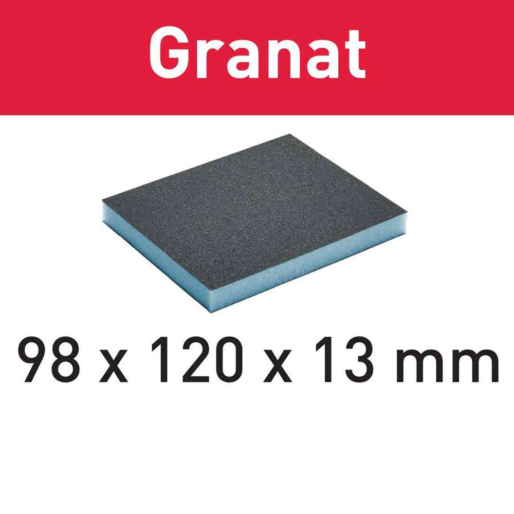 Festool Granat Double Sided Sanding Sponges (6 Pack)