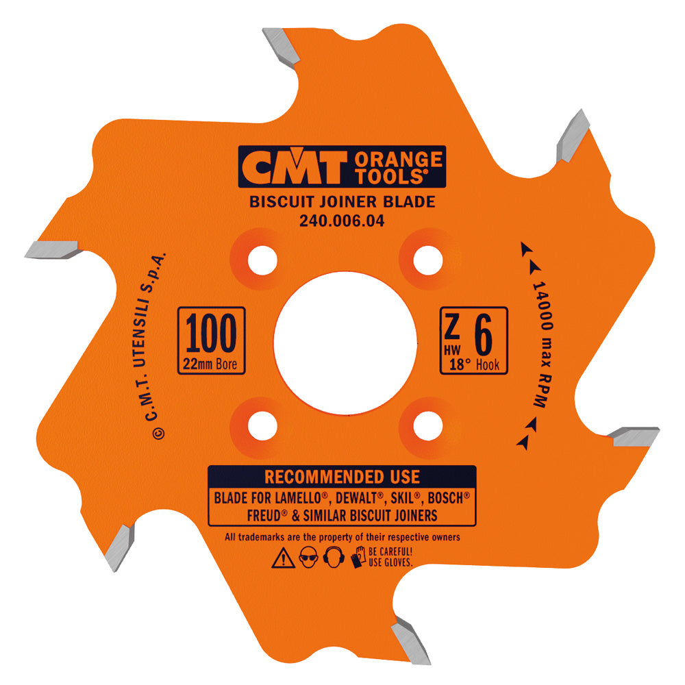 CMT Biscuit Joiner Circular Saw Blade 4