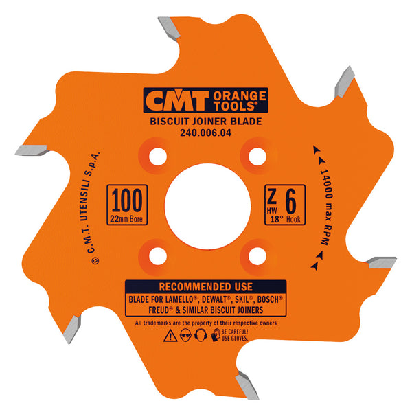CMT Biscuit Joiner Circular Saw Blade 4"