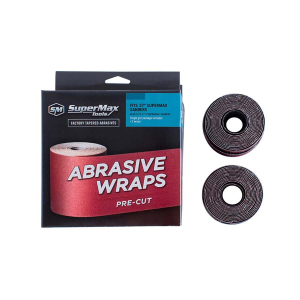 SuperMax 37" Drum Sander Abrasive Wraps (2 Pack)