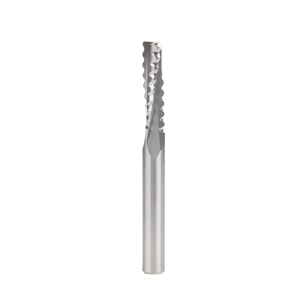 Amana CNC Solid Carbide Roughing Spiral Up-Cut Router Bit 1/4