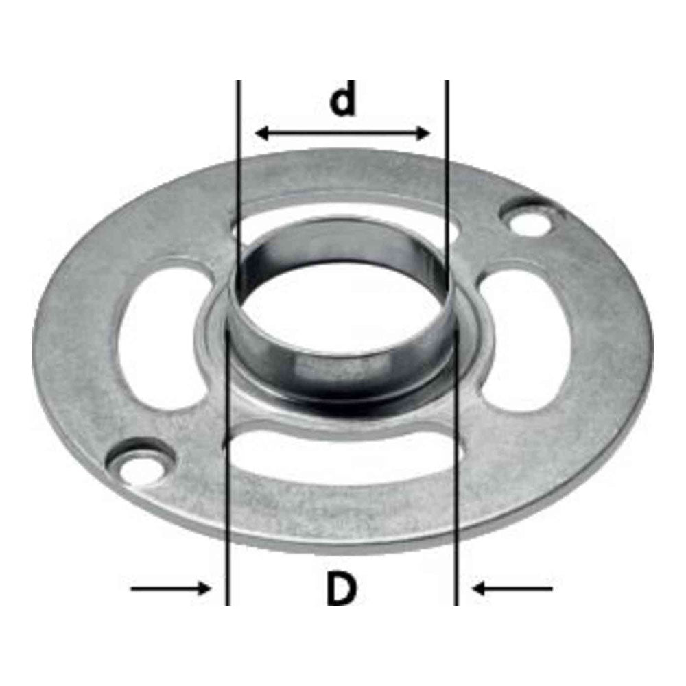 Festool OF 1010 Router Template (27 mm OD / 25 mm ID)