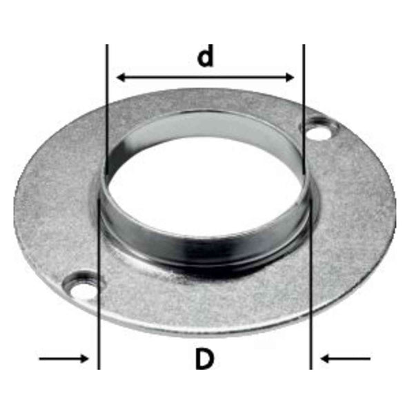 Festool OF 1010 Router Template (40 mm OD / 37 mm ID)