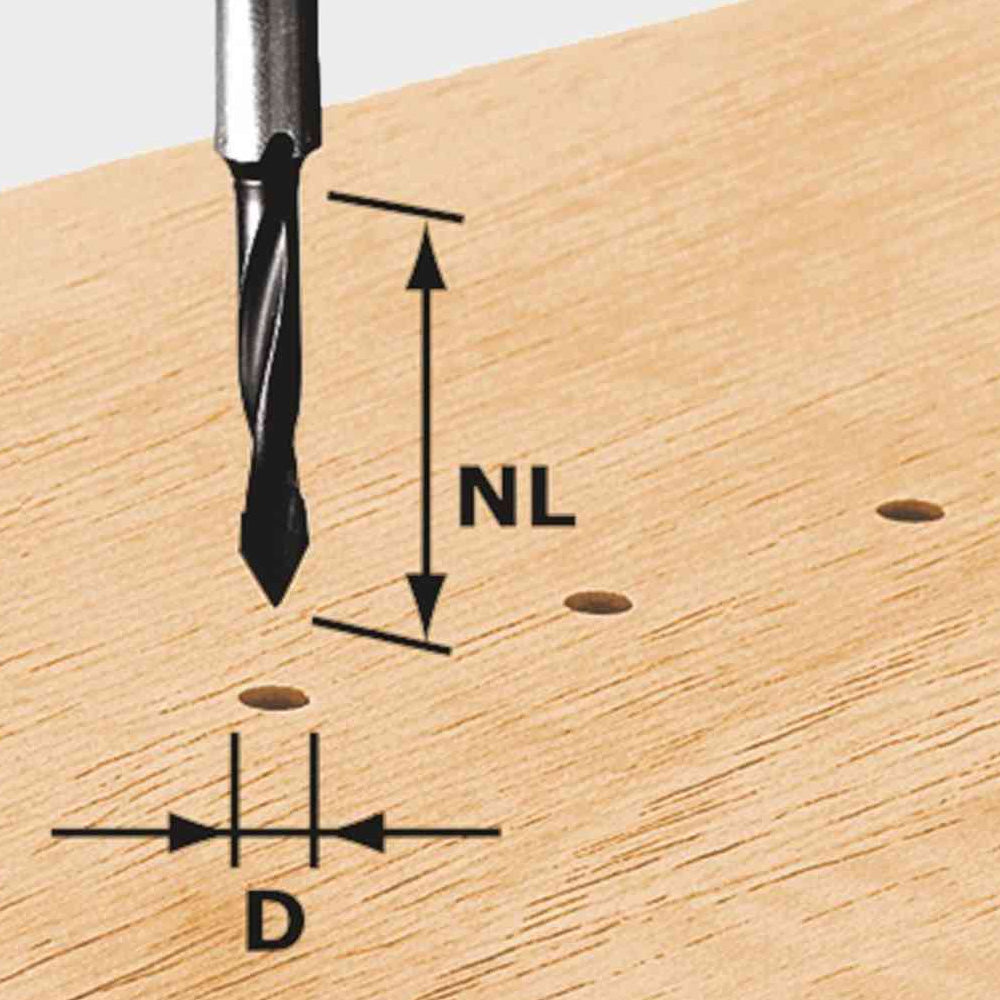 Festool Dowel Drill Bit HW S8 D5/30