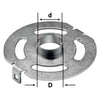 Festool OF 1400 Router Template (24 mm OD / 21 mm ID)