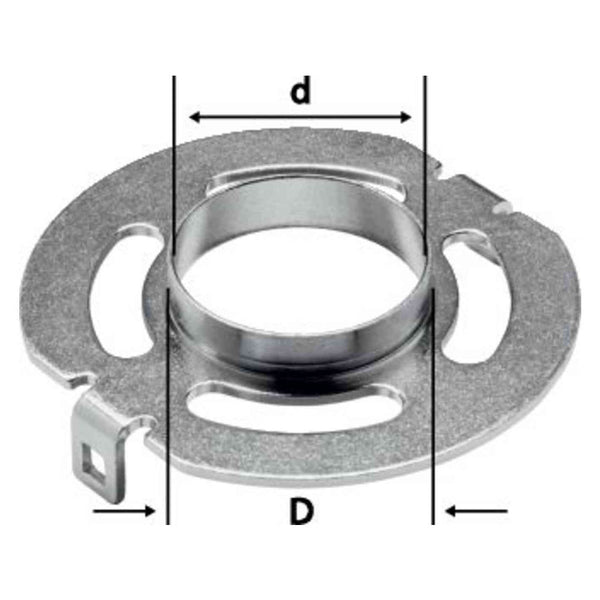 Festool OF 1400 Router Template (40 mm OD / 37 mm ID)